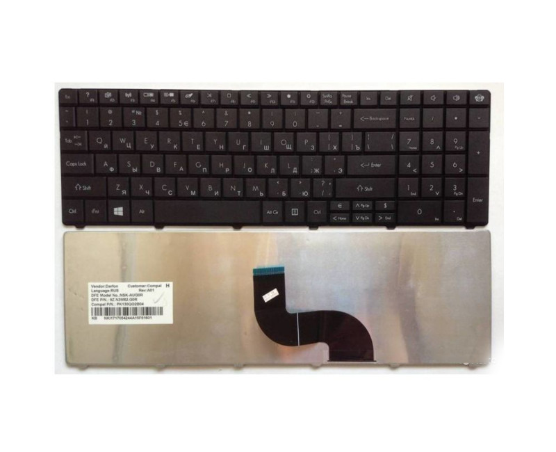 Packard Bell EasyNote TE11HC Q5WTC Z5WT1 MS2384 ENTE11HC TE69HW Russian RU keyboard