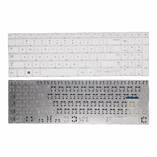 SAMSUNG NP370R5E NP370R5V NP470R5E NP450R5J NP450R5V NP450R5U NP510R5E white US keyboard - main product image