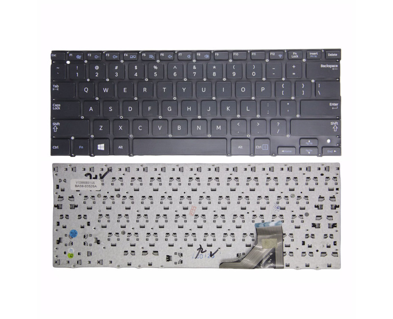 SAMSUNG NP535U3C NP530U3C NP530U3B NP532U3C NP535U3X NP542U3X NP540U3C black US keyboard - additional view 