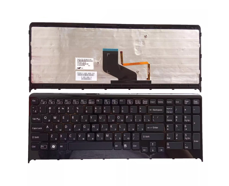 SONY F22 F23 F219FC backlit Russian RU keyboard
