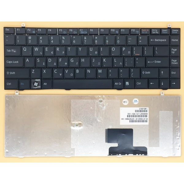 SONY FZ VGN-FZ FZ38 FZ323 FZ145E PCG-3AJP Greek GK keyboard - main product image