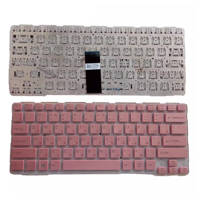 SONY SVE14 SVE14AS SVE14AA12T SVE14A2 SVE14A18EC pink Russian RU keyboard