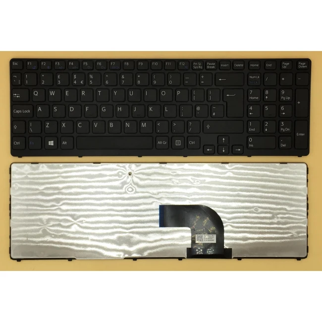 SONY SVE17 SVE15 UK keyboard original 9Z.N6CSW.G0U NSK-SEGSW 0U - main product image
