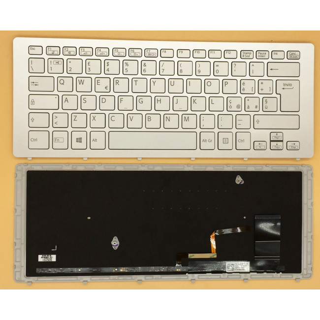 SONY SVF15N backlit Italian IT keyboard - main product image