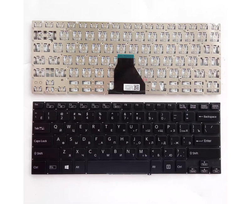 SONY VAIO SVE14 SVE14A SVE141 SVE 14 SVE14111ELW black Russian RU keyboard