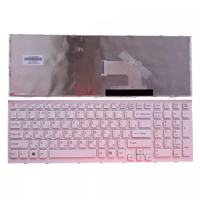 SONY VAIO VPC-EH EL EH111T EL111T EH1112T EH1S3C EH pink Russian RU keyboard - main product image