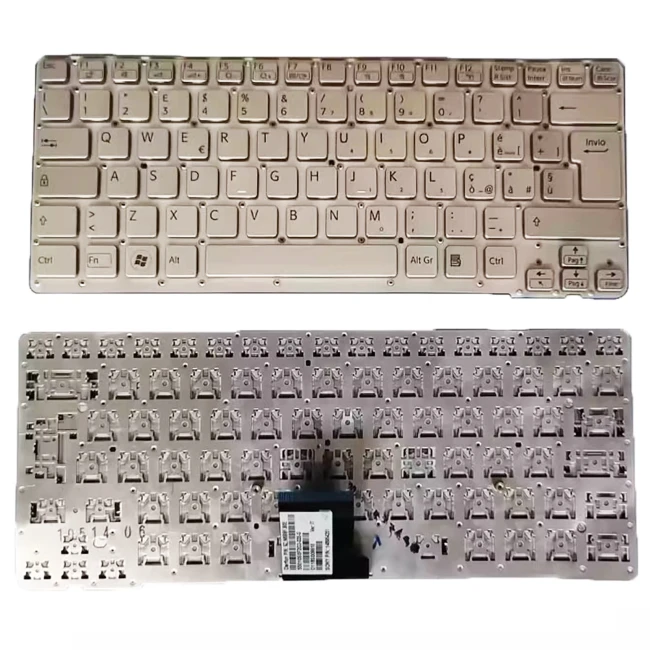 SONY VAIO VPCCA VPC-CA silver Italian IT keyboard - main product image
