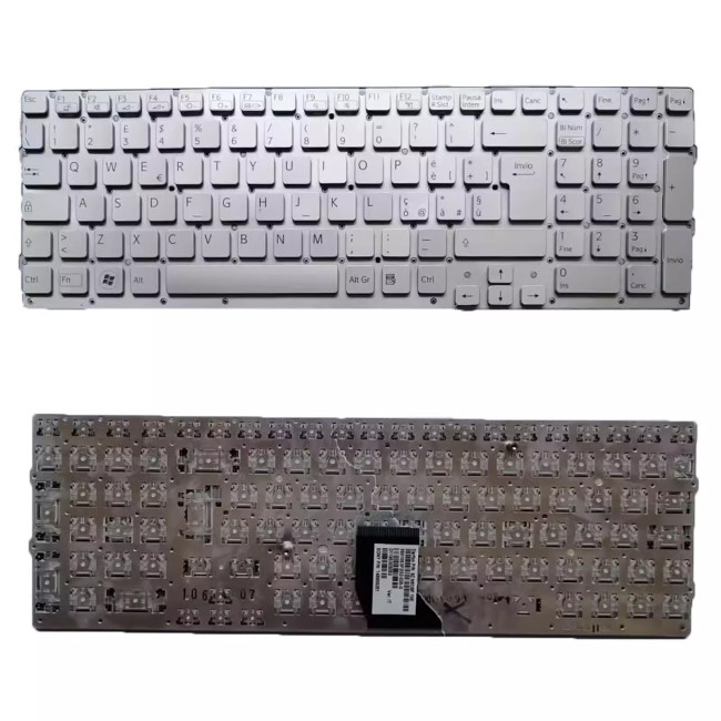SONY VAIO VPCCB VPC-CB 148954411 148954611 silver Italian IT keyboard - main product image