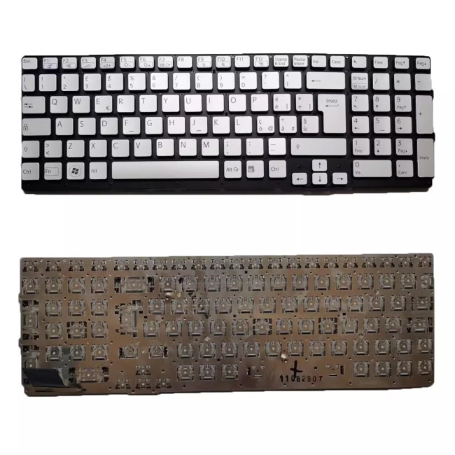 SONY VAIO VPCSE VPC-SE silver Italian IT keyboard - main product image
