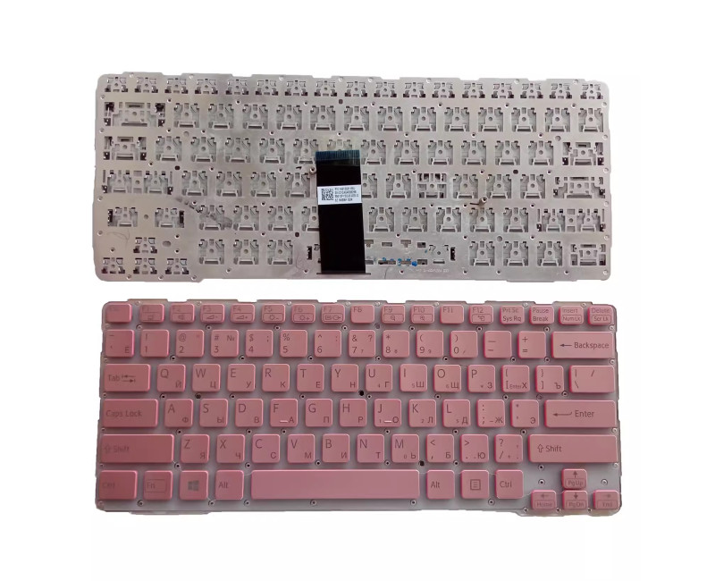 SONY Vaio E14 SVE14 SVE14A SVE141 SVE 14 SVE1411 pink Russian RU keyboard