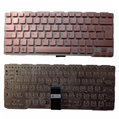 SONY Vaio E14 SVE14 SVE14A SVE141 SVE14111ELW pink Canadian French CF keyboard