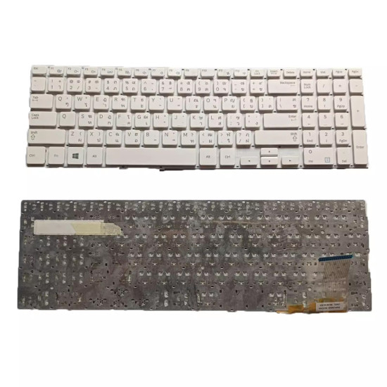 Samsung 370R5E NP370R5E 370R5E-S05 NP510R5E white Thai TI TA keyboard - main product image