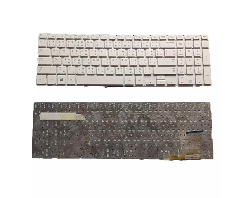Samsung 370R5E NP370R5E 370R5E-S05 NP510R5E white Thai TI TA keyboard - additional view 
