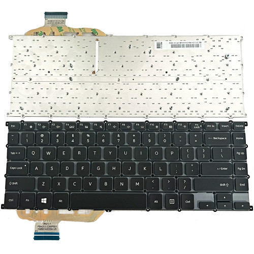 Samsung 9 Pro NP930Z5L, NP940Z5L, NP940Z5J, black backlit US keyboard - main product image