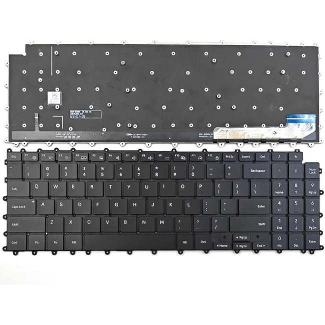 Samsung Galaxy Book Pro 360 15 950QDB, NP950QDB, NP950QDB-KA1US, backlit US keyboard - main product image