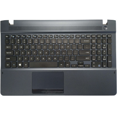 Samsung NP270E5V, NP270E5E, NP270E5V, NP270E5J, NP270E5G, NP270E5U, US keyboard palmrest blue