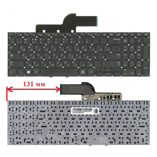 Samsung NP350V5C NP355V5C NP270E5E NP300E5E NP350E5C NP300E5V Russian RU keyboard - main product image