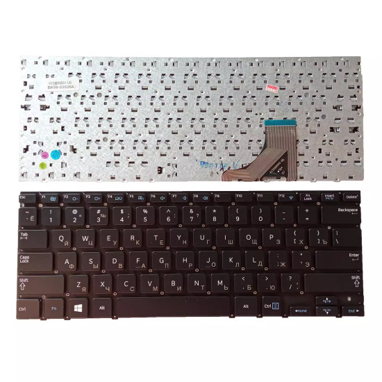 Samsung NP530U3C NP530U3B NP535U3C NP540U3C NP532U3C Russian RU keyboard - main product image