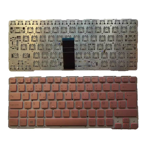 Sony SVF13N19 SVF13N190S SVF13N190X SVF13N19DJS pink Belgian BE keyboard - main product image