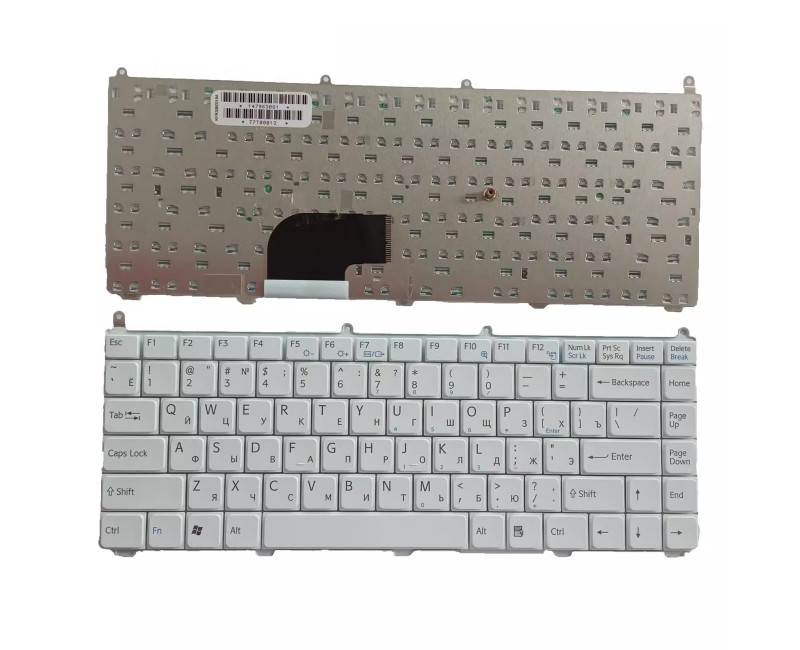 Sony VAIO VGNAR VGN AR FE 880 890 white Russian RU keyboard
