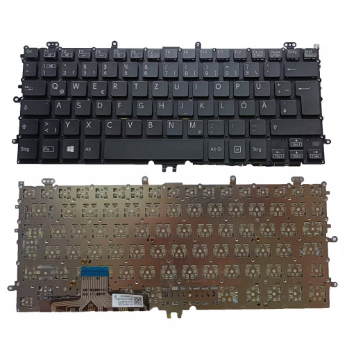 Sony Vaio SVF11 SVF11N1C5E SVF11N1M2ES black German DE keyboard - main product image