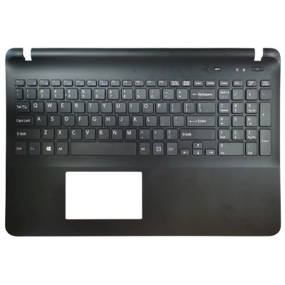Sony Vaio SVF15 SVF151 SVF152 SVF153 SVF1541 US keyboard palmrest black
