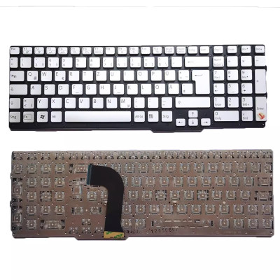 Sony Vaio SVS-15 SVS15 SVS1513 SVS15113 SVS15115 silver German DE keyboard