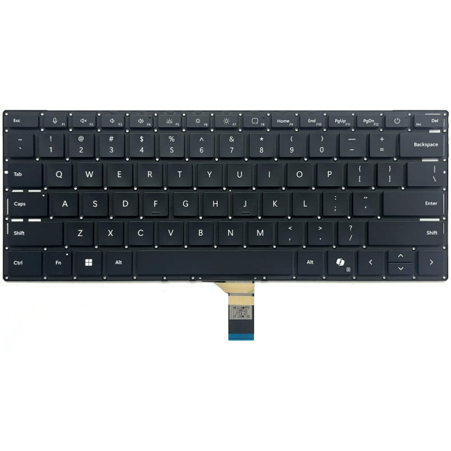 Microsoft Surface Laptop 6 13.5" 2033 / 15" 2035 US keyboard black - main product image