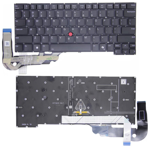 Lenovo thinkpad T14P Gen 2 Gen 3 / P1 Gen 7 Gen 8 black backlit US keyboard AI