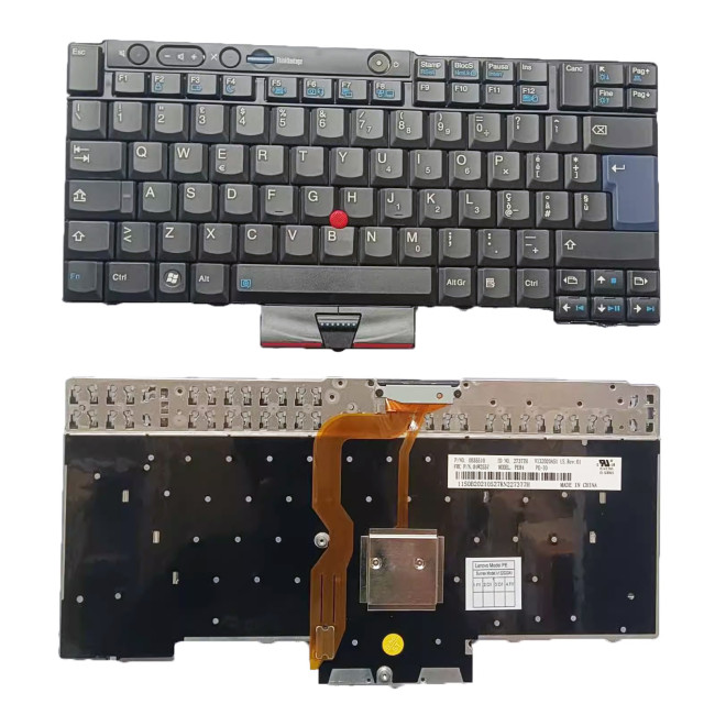 Lenovo ThinkPad T410 T420 T510 T520 W510 W520 X220 X220I X220 Italian IT keyboard - main product image