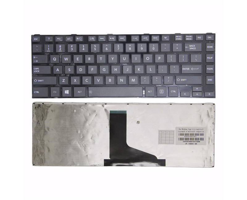Toshiba L800 L805 C805D C800 C805 L830 L840 M800 M805 US keyboard - additional view 