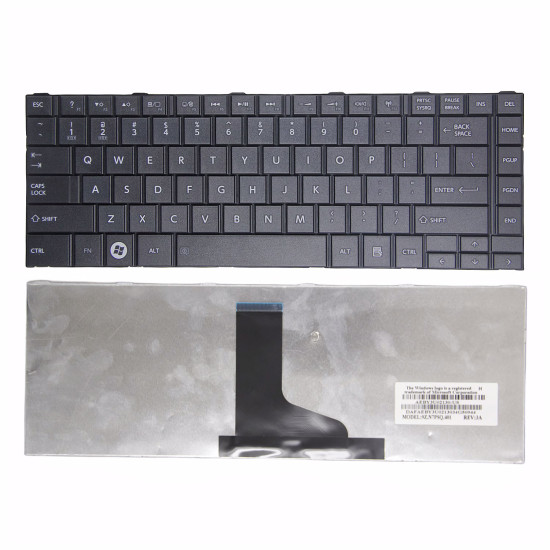 Toshiba L800 L805 C805D C800 C805 L830 L840 M800 M805 normal US keyboard - main product image