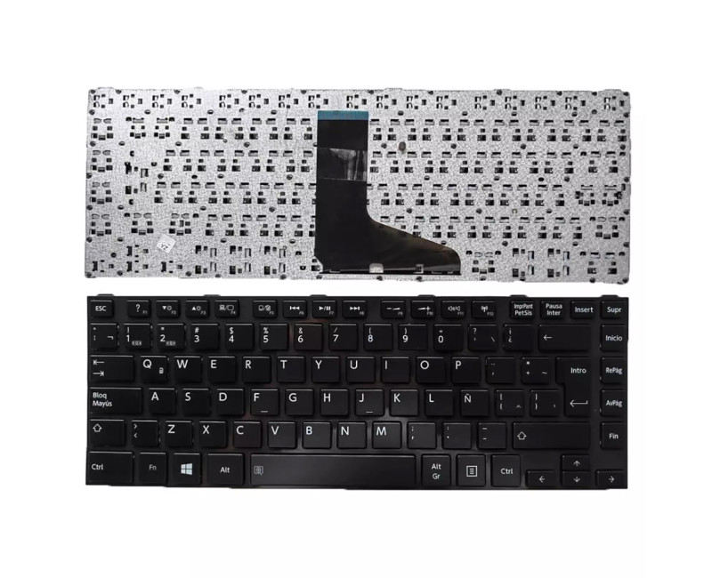 TOSHIBA L800 L805 L830 C800 M805 C800D M800 Latin LA keyboard - additional view 
