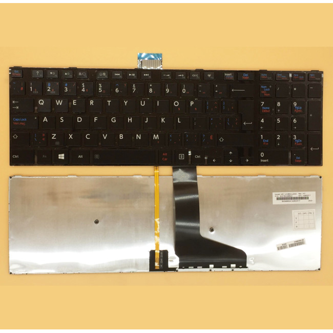 TOSHIBA S50-A S55-A L70-A L70-B L75-A L75-B C75-A C70-A C70-B backlit Canadian French CF keyboard - main product image