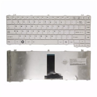 Toshiba Satellite L600 L605 L630 L640D C600D C605 C640 C630 L605 white glossy US keyboard original
