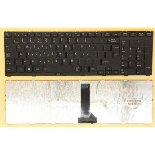 TOSHIBA Satellite Pro R850 R950 Greek GK keyboard - additional view 