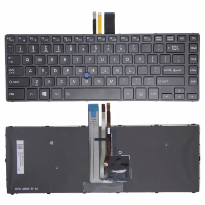 Toshiba Tecra A40-C R40-C R30-C R30-B backlit US keyboard