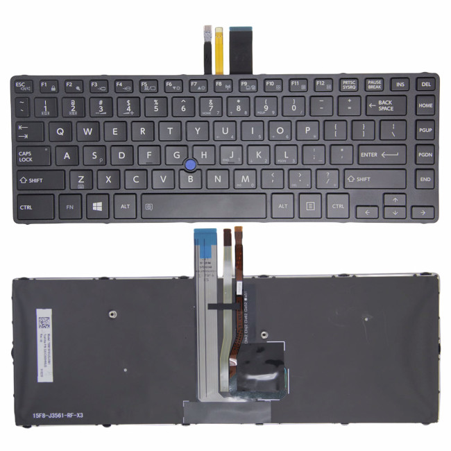 Toshiba Tecra A40-C R40-C R30-C R30-B backlit US keyboard - main product image