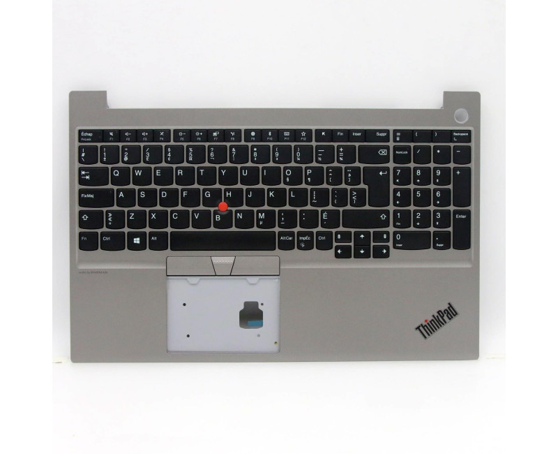 ThinkPad E15 Gen 1 silver Canadian French CF keyboard palmrest - additional view 