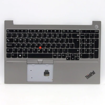 ThinkPad E15 Gen 1 silver Portuguese PO keyboard palmrest