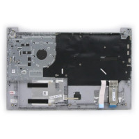 ThinkPad E15 Gen 1 silver backlit Swedish SD keyboard palmrest - additional view 1
