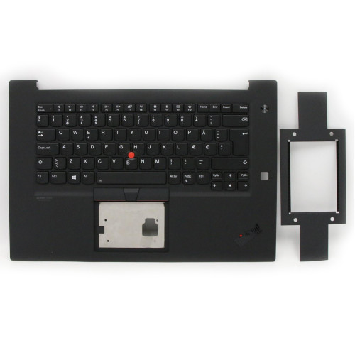 ThinkPad Extreme P1 2 X1 2nd fingerprint hole backlit Danish DM keyboard palmrest - main product image