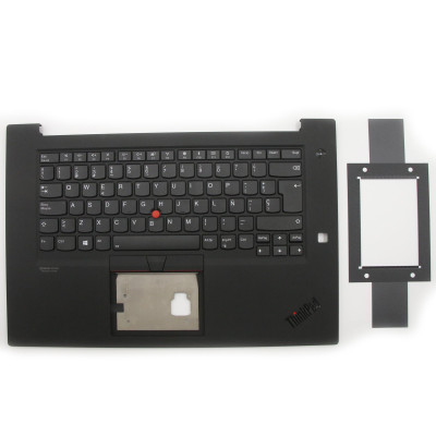ThinkPad Extreme P1 2 X1 2nd fingerprint hole backlit Spanish SP keyboard palmrest