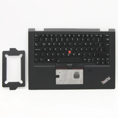 ThinkPad X390 yoga fingerprint hole backlit Brazilian BR keyboard palmrest