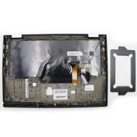ThinkPad X390 yoga fingerprint hole backlit Russian RU keyboard palmrest - additional view 1