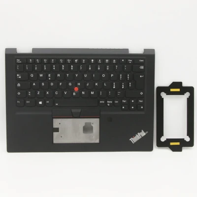 ThinkPad X390 yoga fingerprint hole backlit Italian IT keyboard palmrest