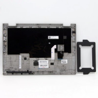 ThinkPad X390 yoga silver fingerprint hole backlit EU CFE keyboard palmrest - additional view 1