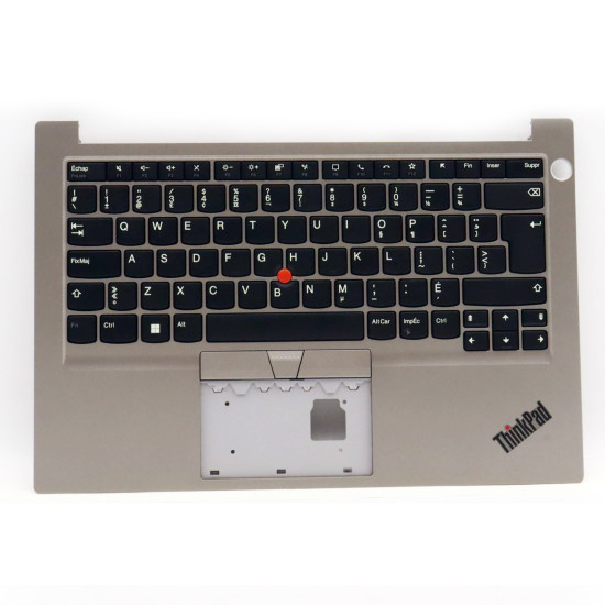 Thinkpad E14 Gen 2 silver Canadian French CF keyboard palmrest - main product image