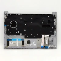 Thinkpad E14 R14 Gen 1 silver Danish DM keyboard palmrest - additional view 1