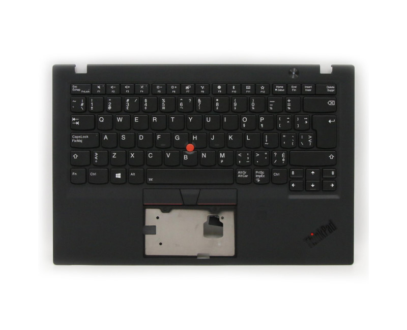 Thinkpad X1 Carbon 5th Gen X1C 2017 fingerprint backlit EU CFE keyboard palmrest - additional view 